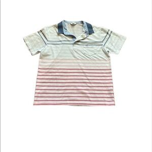 Austin Reed men’s short sleeve striped polo shirt Size Medium